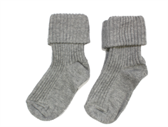 MP cotton socks grey melange (3-pack)